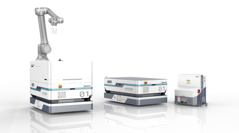 币赢數位開發的自主式移動機器人（AMR250M），搭配全向輪並結合AI演算法、2D LiDAR、3D攝影機等技術，協助客戶實現產線全自動化